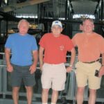 Reinhardt Brothers at Smithsonian Air & Space Museum Udvar-Hazy Center, July 2006 Barry_Harry_Brian_Reinhardt_July_2006