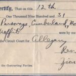 Harvey Devigne and Margaret Moffit Marrigage Certificate Harvey_Devigne_Margaret_Moffit_Marriage_Cert