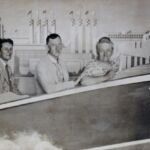 Henri and Julia Devigne with daughter and sonm-in-law at Kennywood Park, Pennsylvania Henri__Julienne_Devigne_daughter_son-in-law