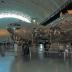Vintage Boeing commercial airliner National Air and Space Museum Udvar-Hazy Center, Chantilly, VA