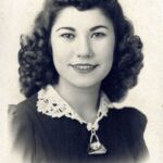 Olive Marie Reinhardt. Might be high school senior class photo. Olive_Reinhardt_Kirby