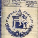 World War II postcard, Russell Gadd to Harry and Mildred Reinhardt WWII_Postcard_1944