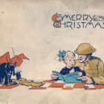 Front of World War I postcard from Harry B. Gibson to his nephew Harry B. Reinhardt, 1918 WWI_Postcard_01