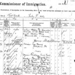 S.S. Friesland Manifest of Alien Immigrants, 28 June 1902, 2 of 2 friesland_manifest_02