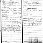 G.W. Gibson Muster-out Gibson