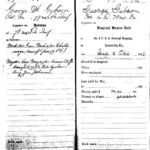 G.W. Gibson transfer from 79th PA to 78th PA Gibson