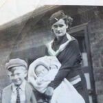 Myrtle Chattaway Reinhardt with daughter Martha Ann and brother Roy circa 1937 myrtle_chattaway_reinhardt_01_01