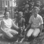 Margaret, Henri and Janet Devigne, 1962 peggy_henri_janet_devigne_c1962