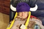 Granny watching "The Vikings" on the History Channel pgr20150501