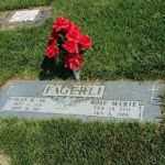 rose & olaf headstone