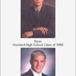 News clippings, high school graduations of Brian M. And Ryan Reinhardt, 1999 ryan_brian_grad