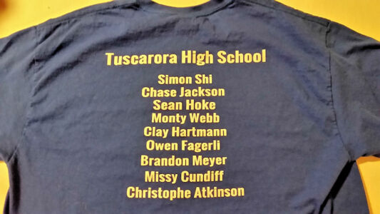 THS swimmers in State Championship.