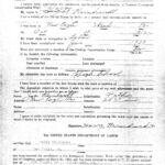 Application to join Civilian Conservation Corps (CCC)