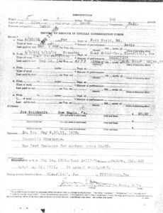 Summary of CCC Service