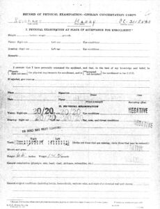 CCC - Discharge Physical Exam, Clearfield, PA (1 of 2)