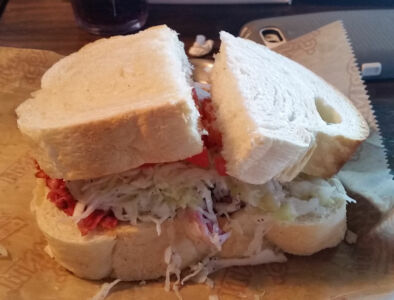 A Burgh Classic at Primanti Brothers Restaurant, Morgantown, WV