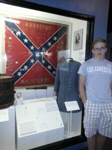 Stars and Bars at the Confederate Museum