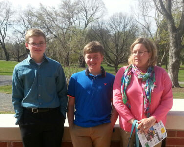 This picture was taken during Ross's latest college selection tour. We visited Radford, Virginia Tech and James Madison during this trip.