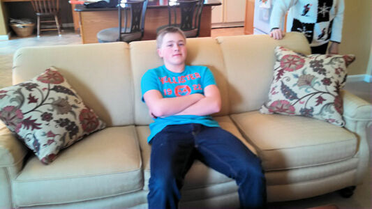 Ross waiting for the big show