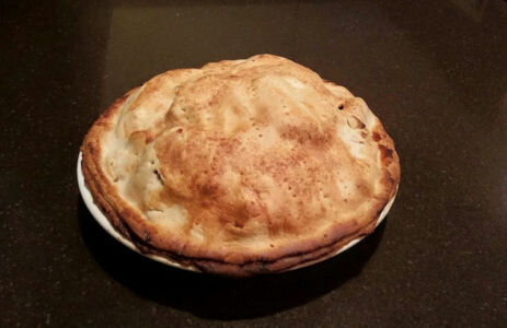 One of Dad's famous Autumnal Apple Pies