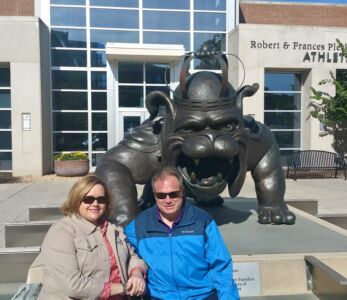 Mom and Dad at JMU