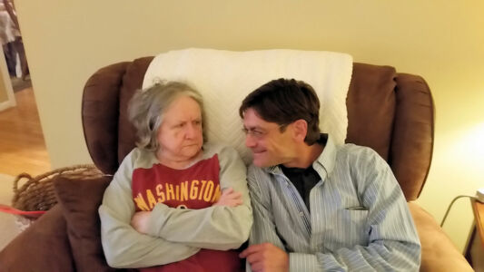 Granny and Uncle Bud, Thanksgiving Day 2106