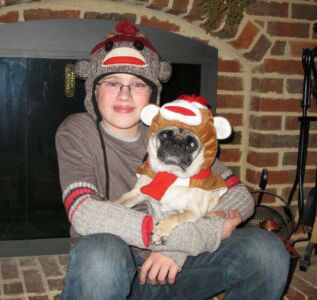 Monkey Boy and Friend