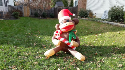 Merry Christmas Monkey