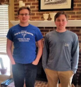 Owen (17) and Ross (20)