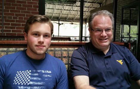 Ross and Dan, Morgantown, WV April 2017