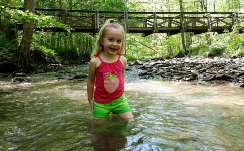 Playing in the Creek