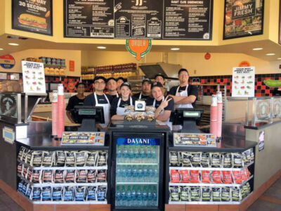 Ross and the Jimmy John's Crew