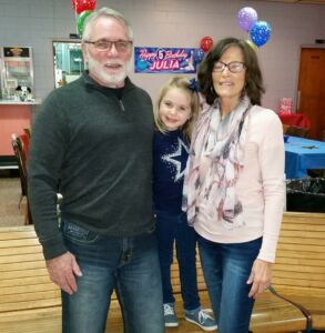 Brian,Julia, Rosemary