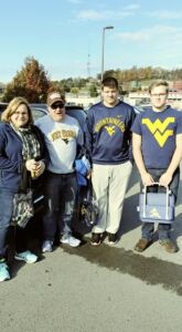 Mom, Dad, Owen and Friend at Mylan Puskar Stadium