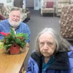 Granny and her fried Garnet at the Adult Day Care Center