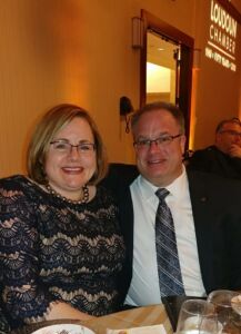 Mom & Dad at Loudoun County Chamber of Commerce Gala